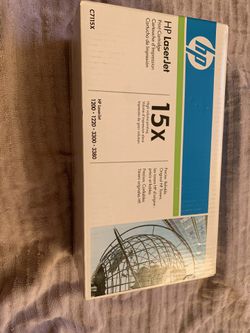 HP 15X (C7115X) Black Toner Cartridge