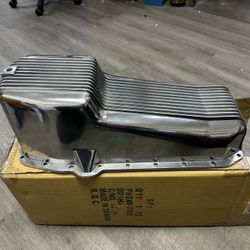 SBC Polished Aluminum Oil Pan