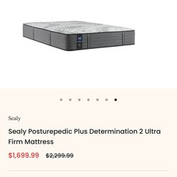 Sealy King Size Mattress 