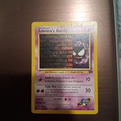 Pokemon 1(contact info removed) Sabrina's gastly