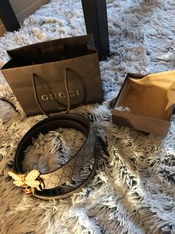Gucci (inspired) belt