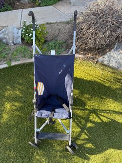 Navy Blue Umbrella Stroller