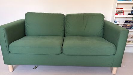 IKEA GULLVALLA Loveseat – Gray-Green – Excellent Condition