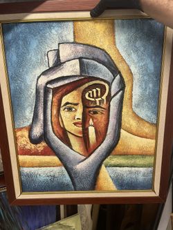 painting with signature