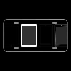 License Plate Novelty Car Front Nexus Ipad Stencil Tablet Ipad Ipad