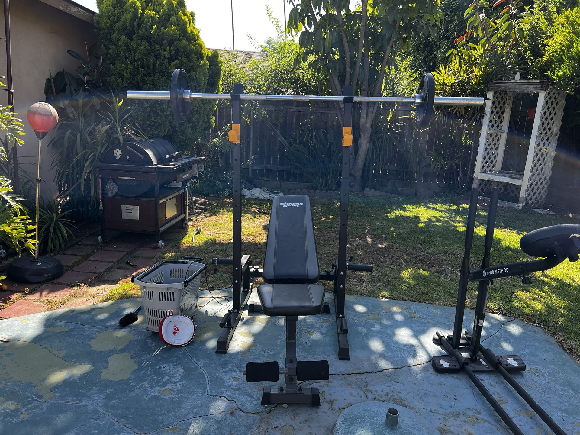 Bench And Squat Rack