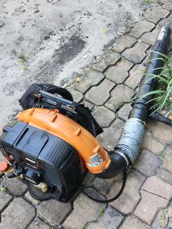 Pb770t...needs Carb.. Runs On Starter Fluid