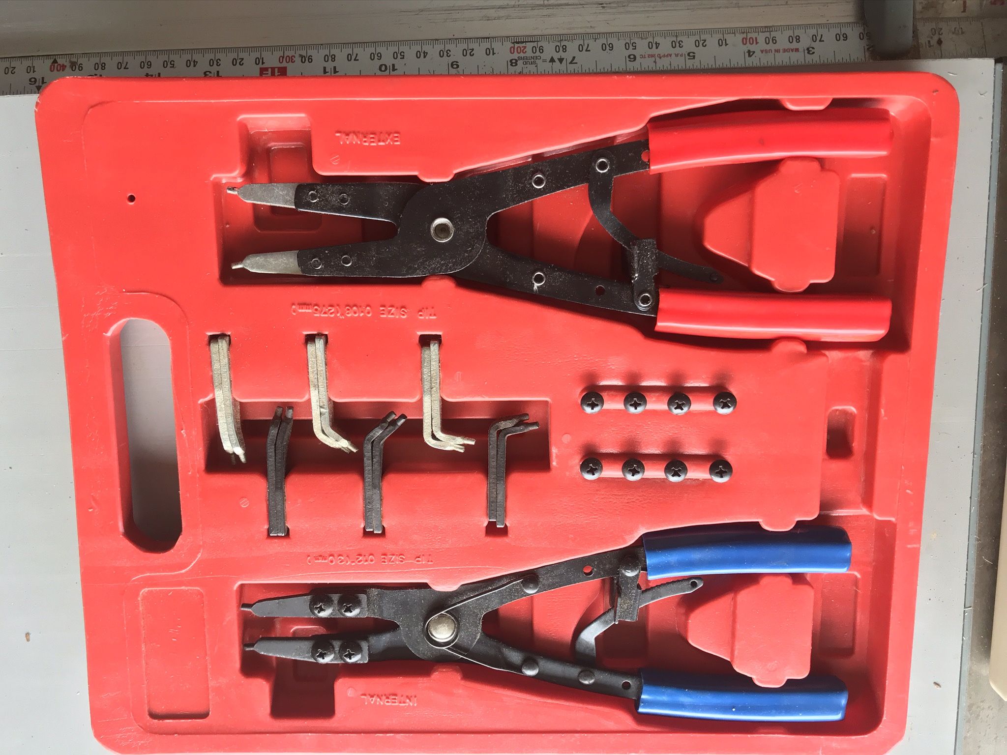 Snap Ring Plier Set