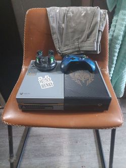 Xbox One 1 TB limited edition call of duty advanced warfare plus accessories