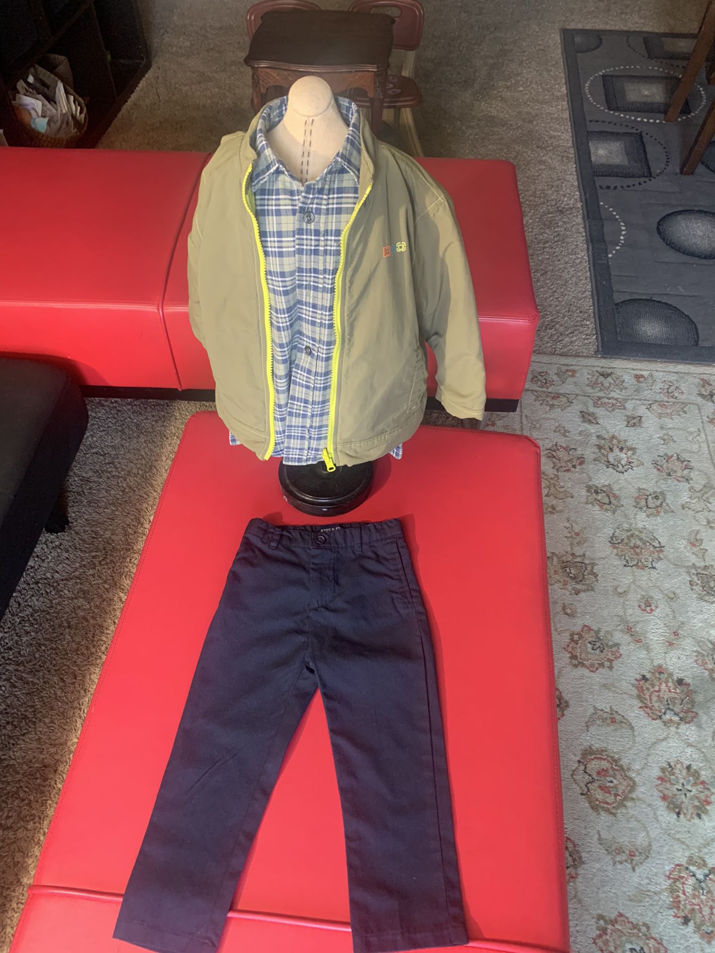 Lil Guy (size 3) Outfit Bundle (Jacket, Shirt, Pants)