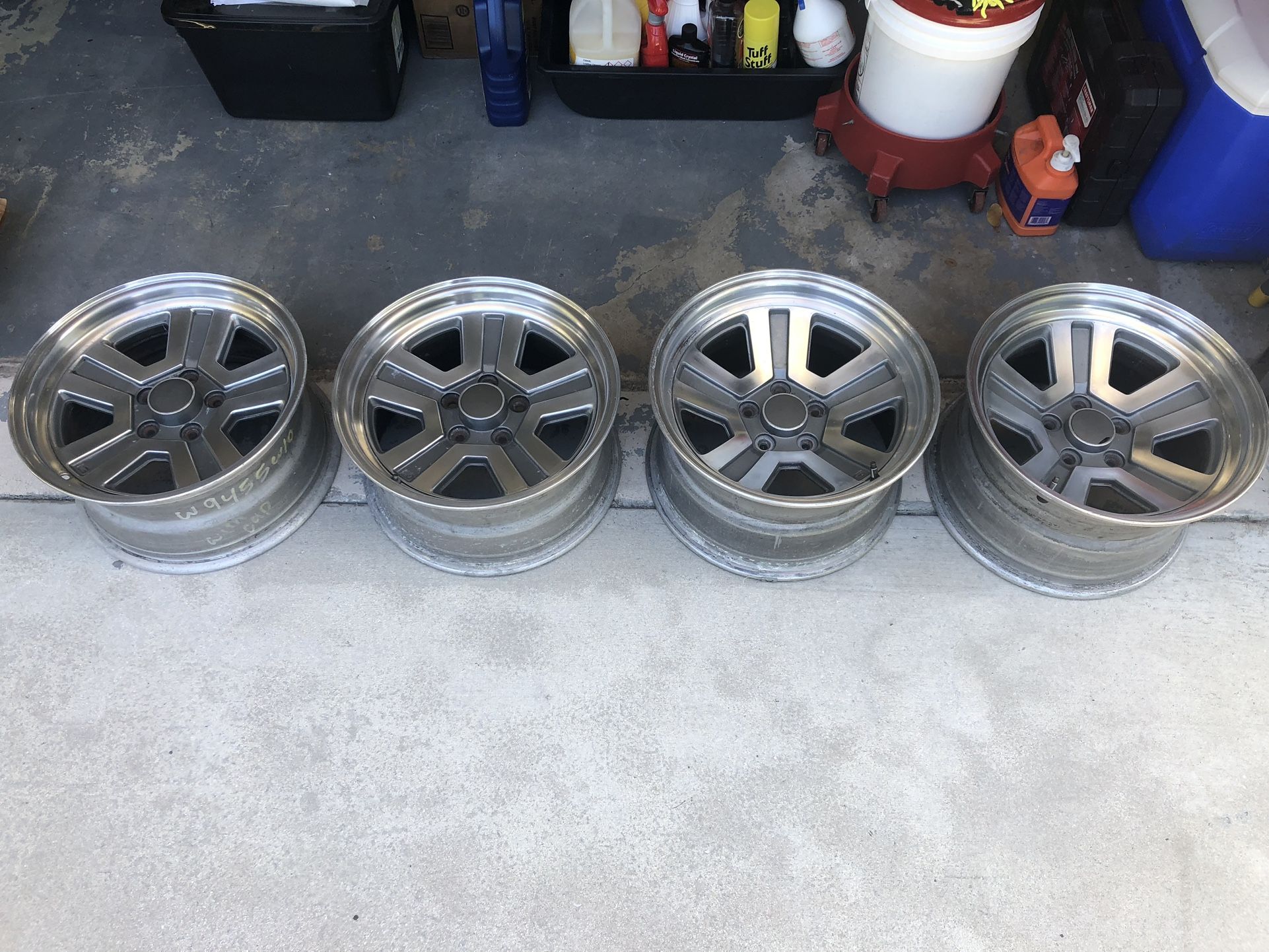 MITSUBISHI STARION/ CONQUEST TSI OEM WHEELS