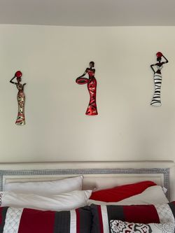 Decorative wall art set of 3