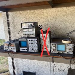 Assorted Electronics And Oscilloscopes