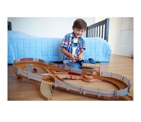 Disney Pixar Cars 2024 3 Thunder Hollow Criss-Cross Track Set