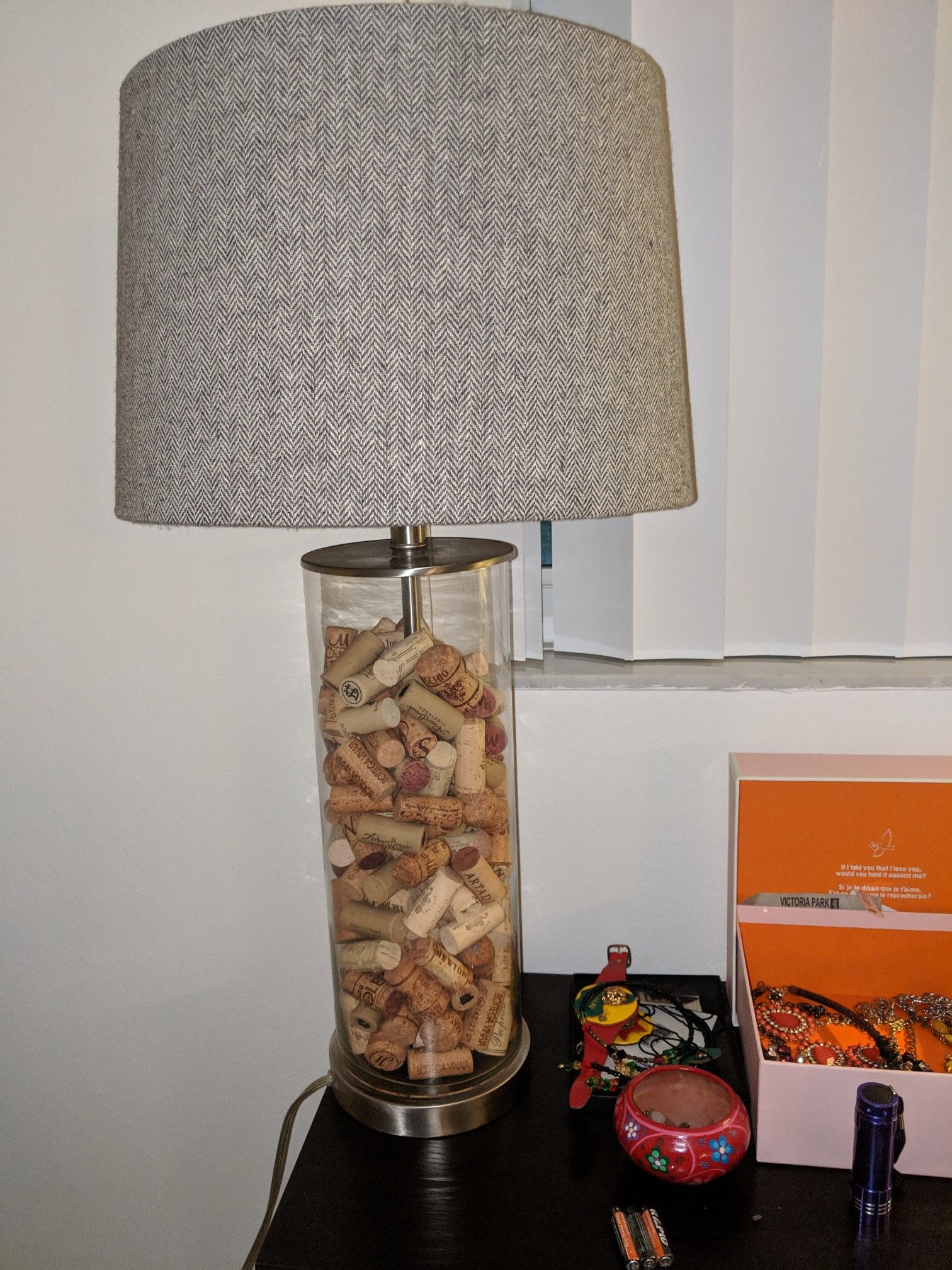 A pair of refillable lamps