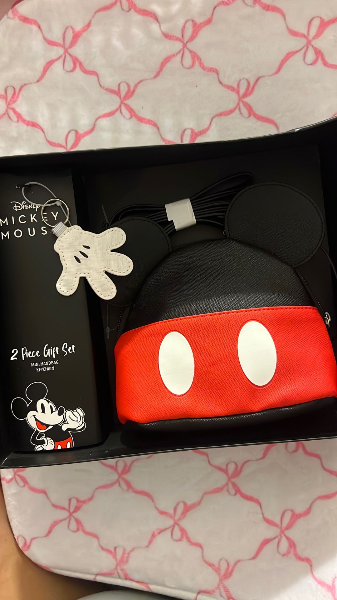 Disney Mickey Mouse Mini Crossbody & Keychain