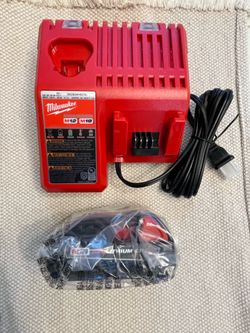 Milwaukee battery and charger