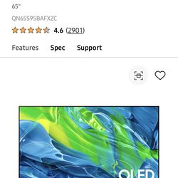 Samsung 65” OLED 4K Smart TV S95B