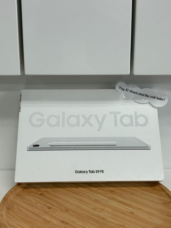 Samsung Galaxy Tab S9 FE Tablet - Pay $1 To Take It Home Today and pay the rest later.