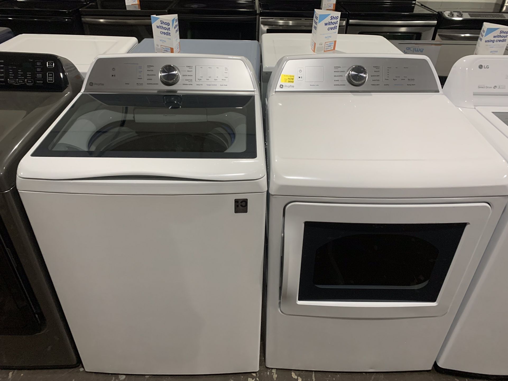 Ge Washer Dryer Set
