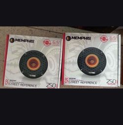 Memphis Street Reference Pro 6.5” speakers (2)