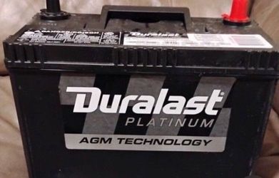AGM DURALAST PLATINUM AUTOMOTIVE BATTERY, Toyota Prius Hybrid