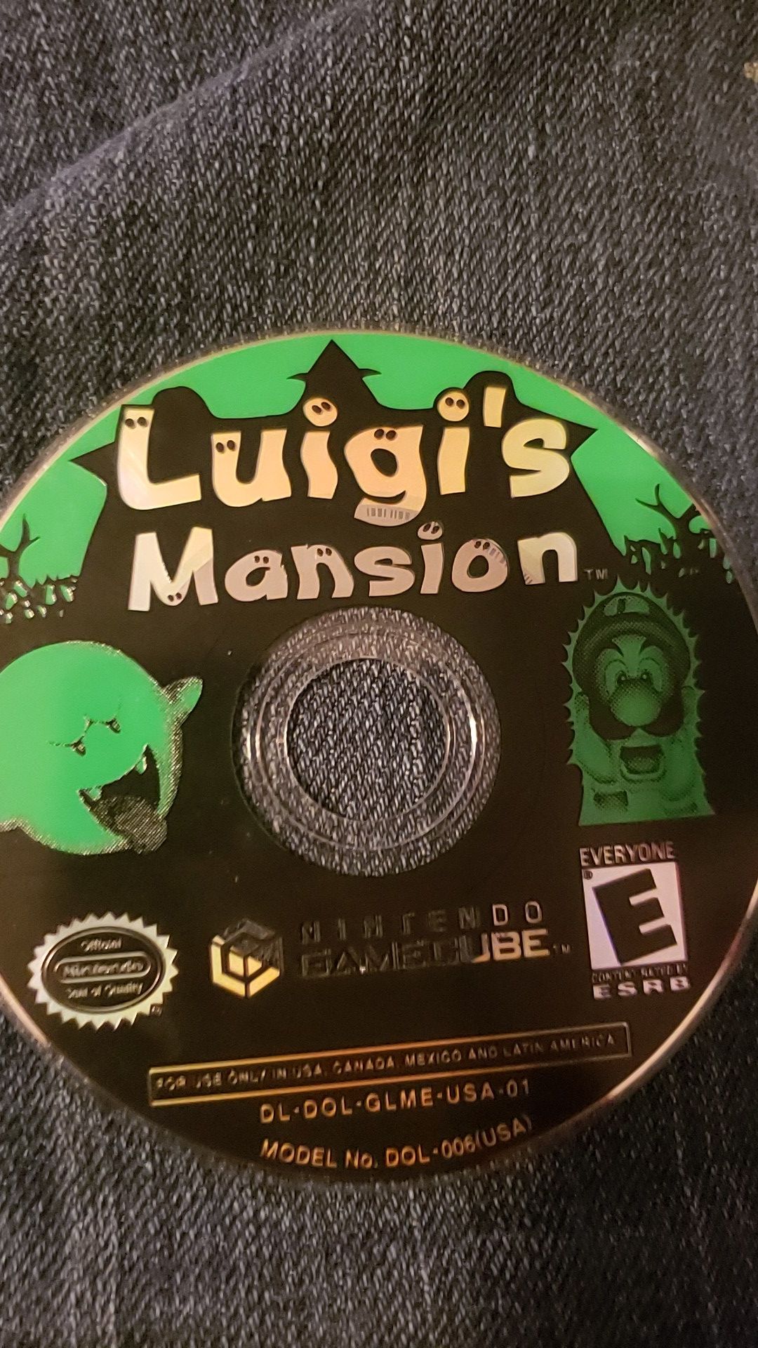 Luigi's mansion GameCube
