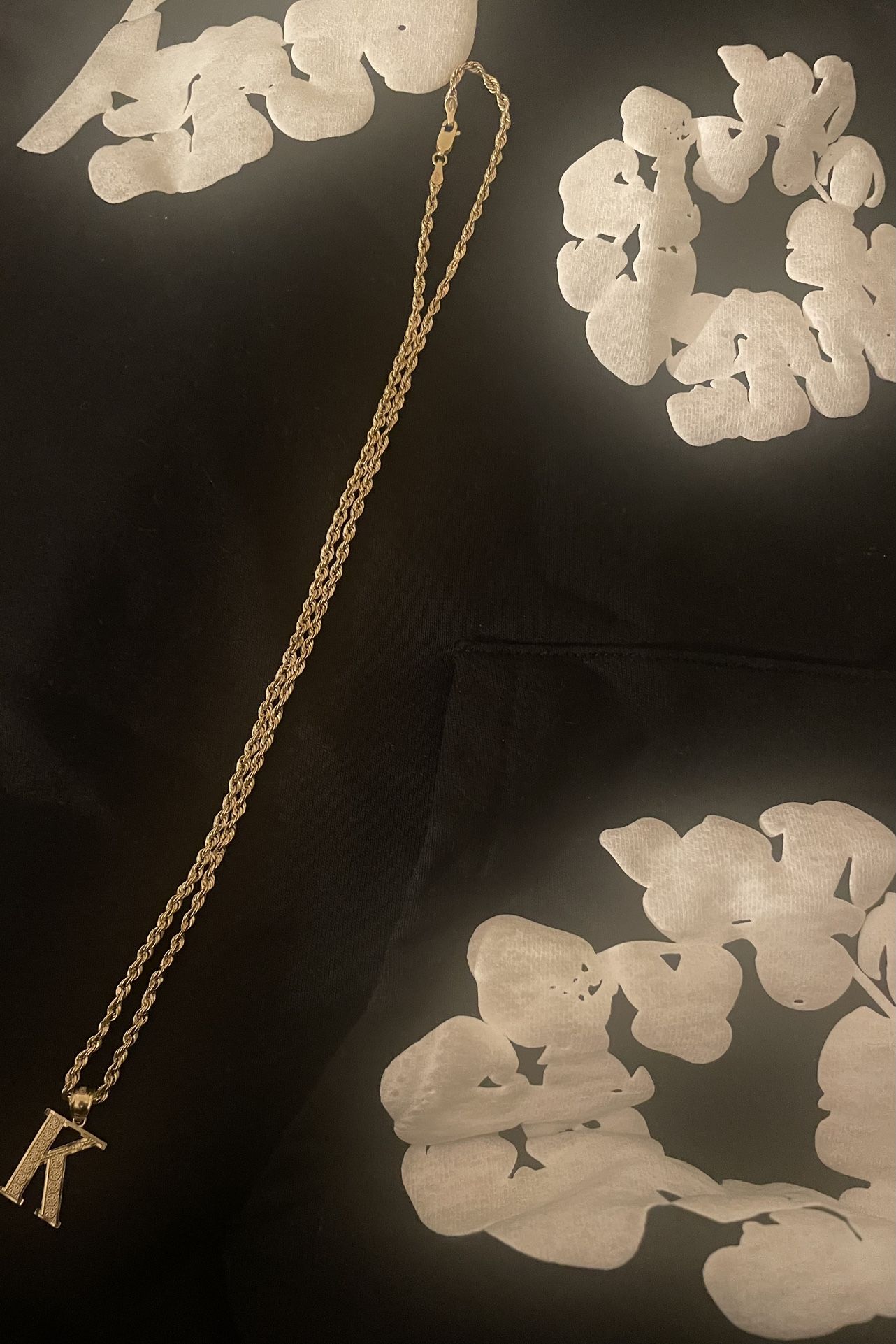 10k Stamped Rope Chain