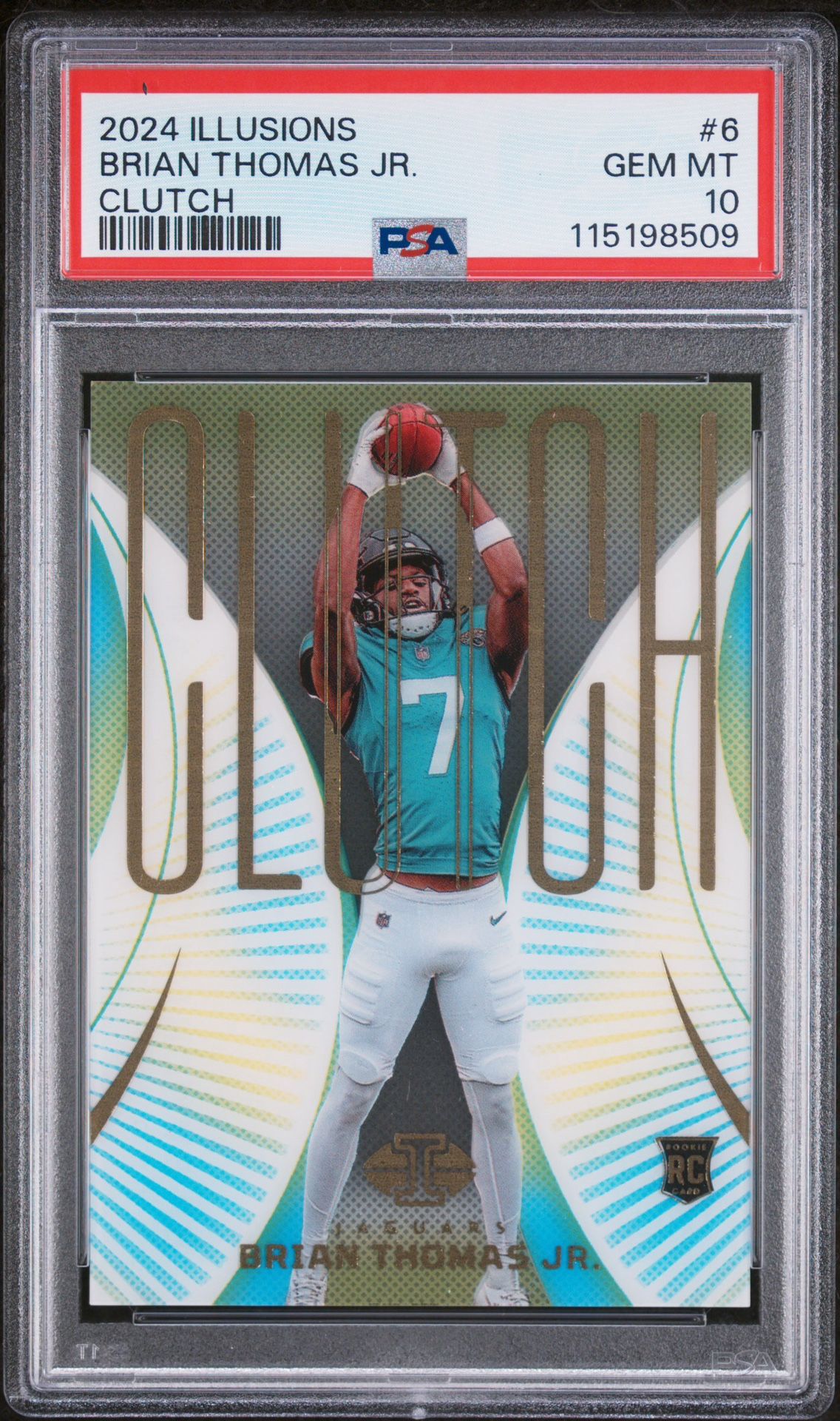 2024 Panini Illusions - Clutch - #6 Brian Thomas Jr. (RC) - Jacksonville Jaguars