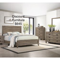 King Size 5 PC Bedroom Set SALE