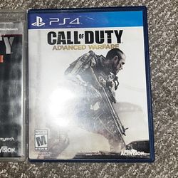 Call Of Duty advanced warfare PS4 Used Great Condition 