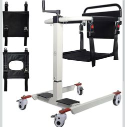 Patient Lift Transfer Chair For Seniors