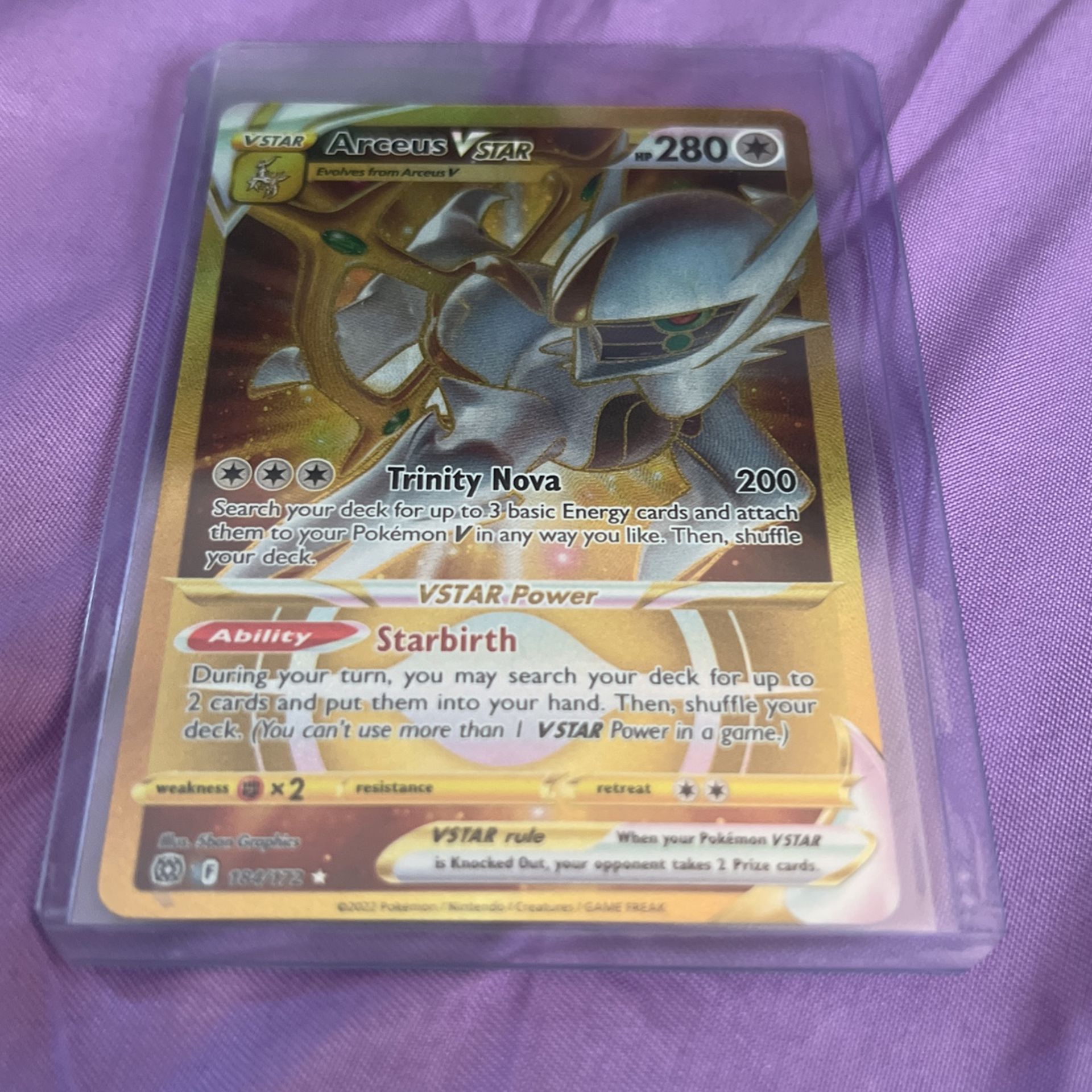 bargain sale Arceus Vstar UltraPremium Pokémon Arceus Cards for