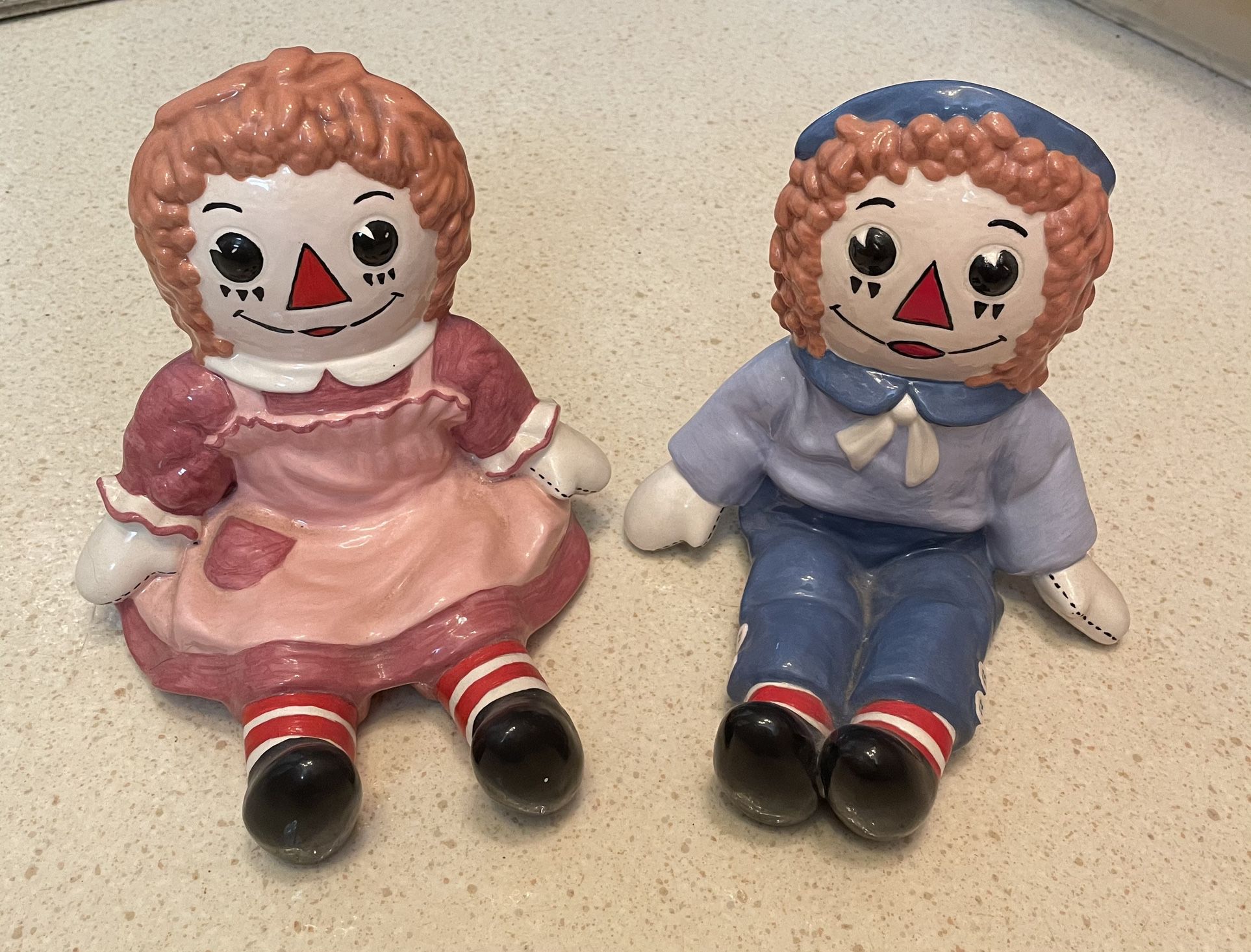 Raggedy Ann and Andy Ceramics