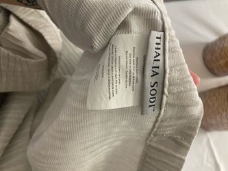 60”x70” thalia sodi silver and gold sparkly shower curtain