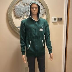 Men’s Size Large Full Zip Kangol Hoodie New