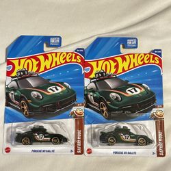 Hot Wheels Porsche 911 Rallye (lot of 2)