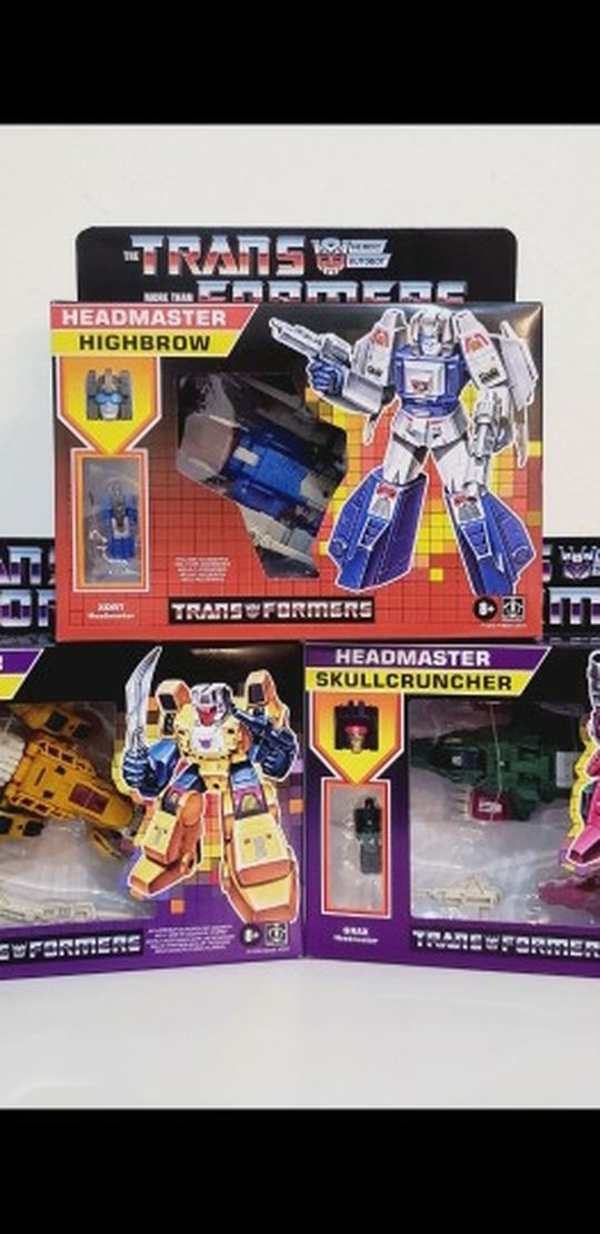 Transformers Headmaster Wave 2