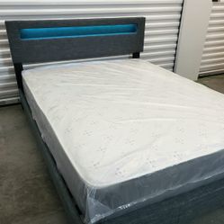 NEW Full MATTRESS and BOX SPRING. Bed frame not included👍