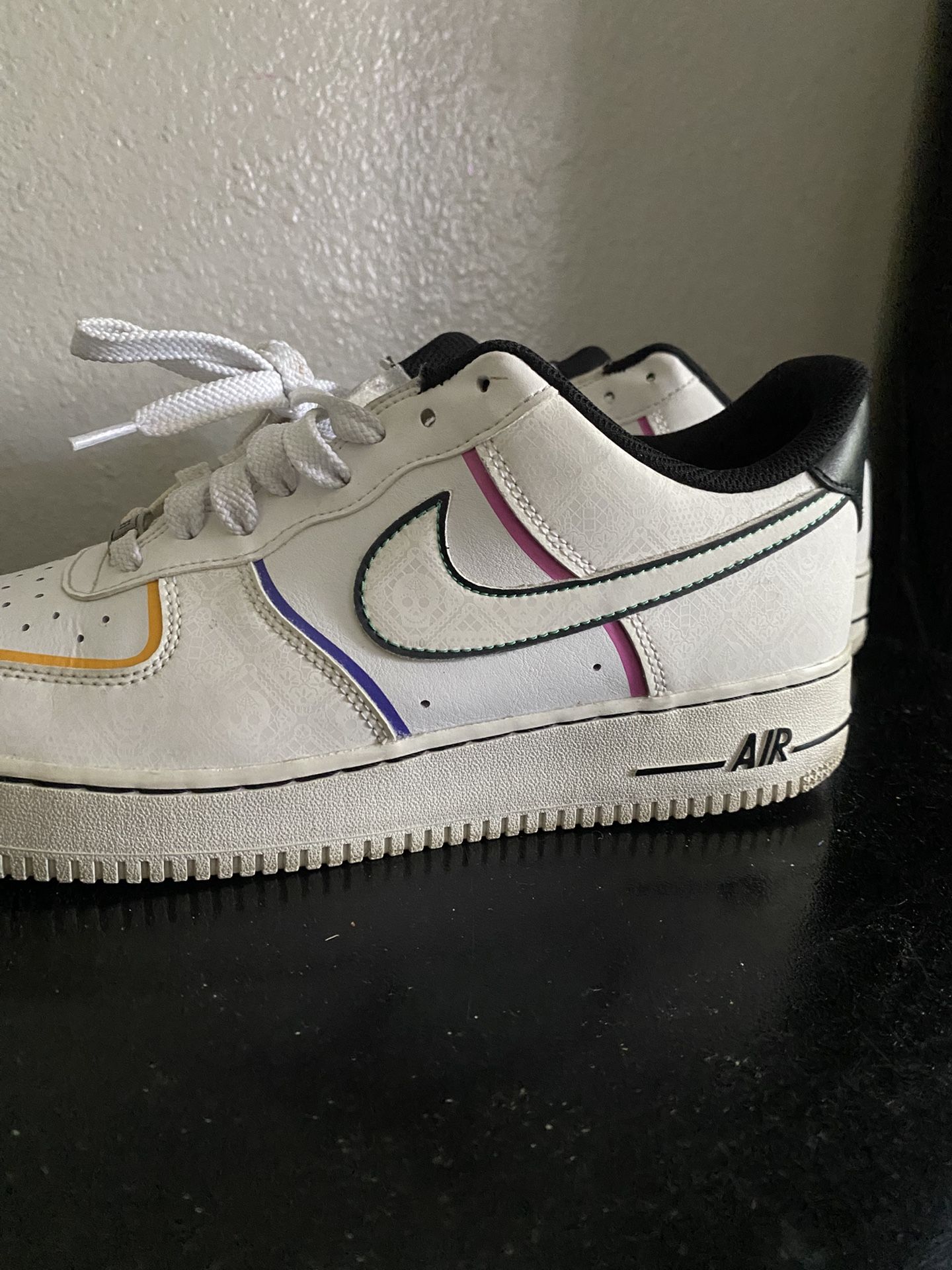 AF1 White/Multicolor Size 11