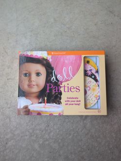 American Girl "Doll Parties" Activity Book & Supply Kit