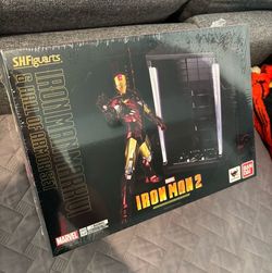 S.H. Figuarts Iron Man Mark 6 Hall of Armor Set New
