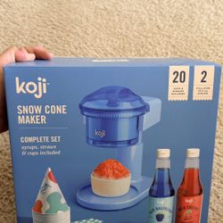 Koji Snowcone Maker