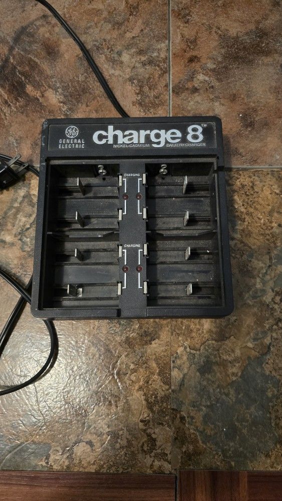 General Electric GE Charge 8 Battery Charger Nickel-cadmium
