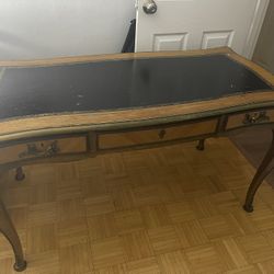 VINTAGE WOODEN DESK ANTIQUE