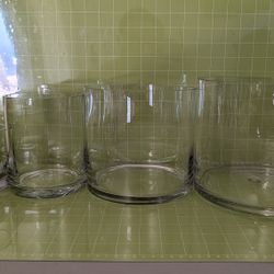Set Of Round Vases/Jars