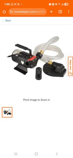 1/10 HP Non-Submersible Self-Priming Transfer Pump