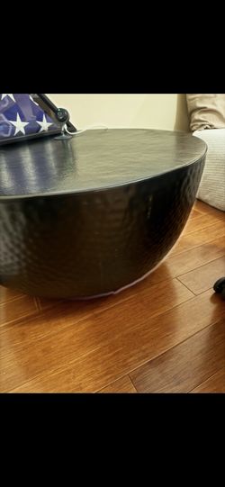 Metal Drum Coffee Table