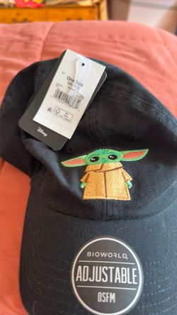 Baby Yoda,, Authentic, Star Wars Baseball Cap. One Size  Fits  Three Available.            . All!