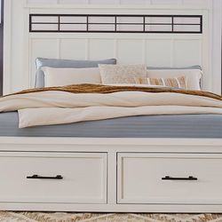  Storage Bedroom Queen with Dresser